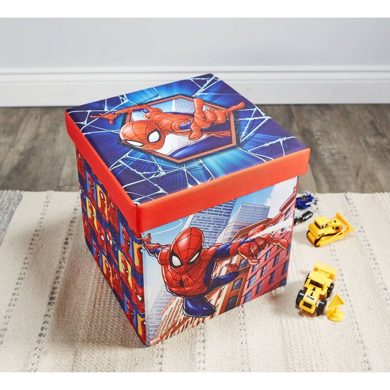 15" Spider-Man Folding Ottoman