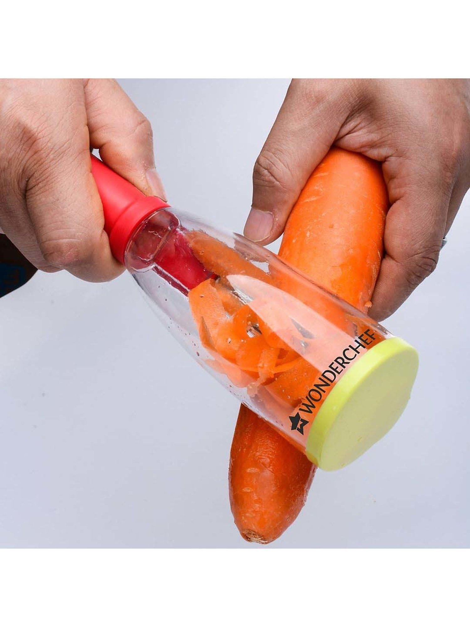 Dreamfarm Red Medium Self Sharpening Vegetable Peeler