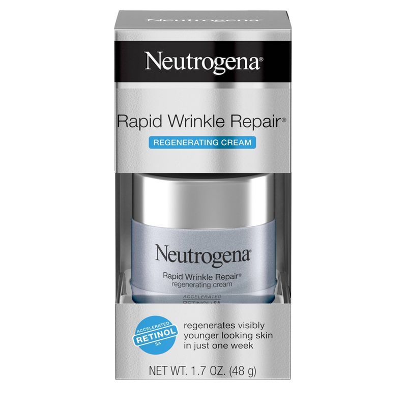 Neutrogena Rapid Wrinkle Repair Hyaluronic Acid & Retinol Cream - 1.7oz