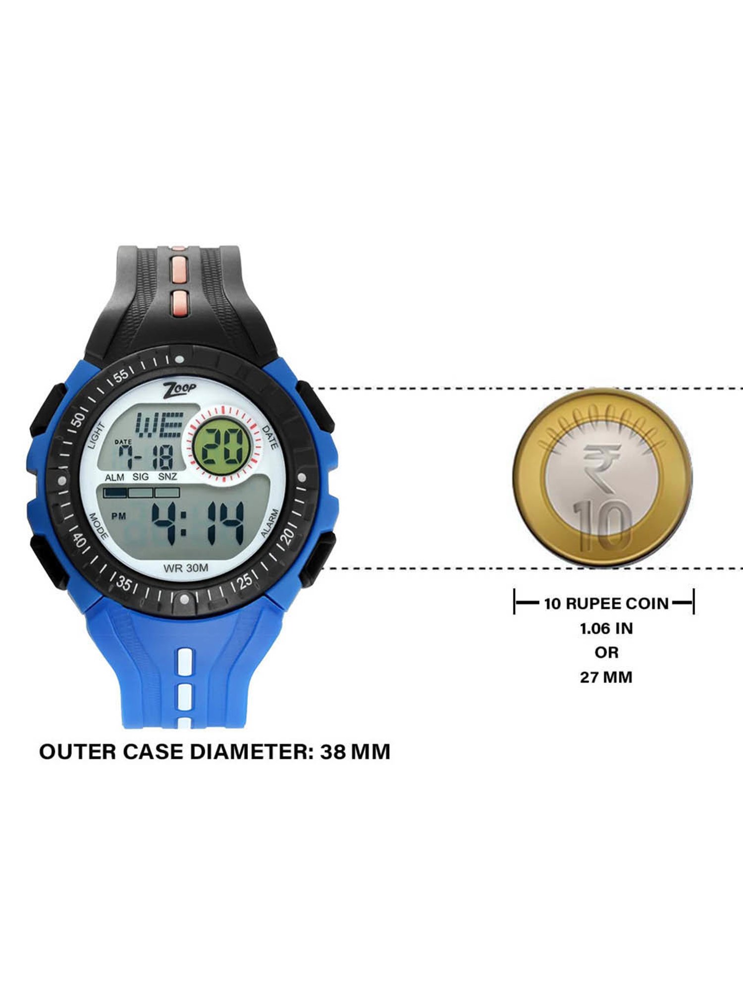 Zoop NSC4040PP02 Digital Unisex Watches