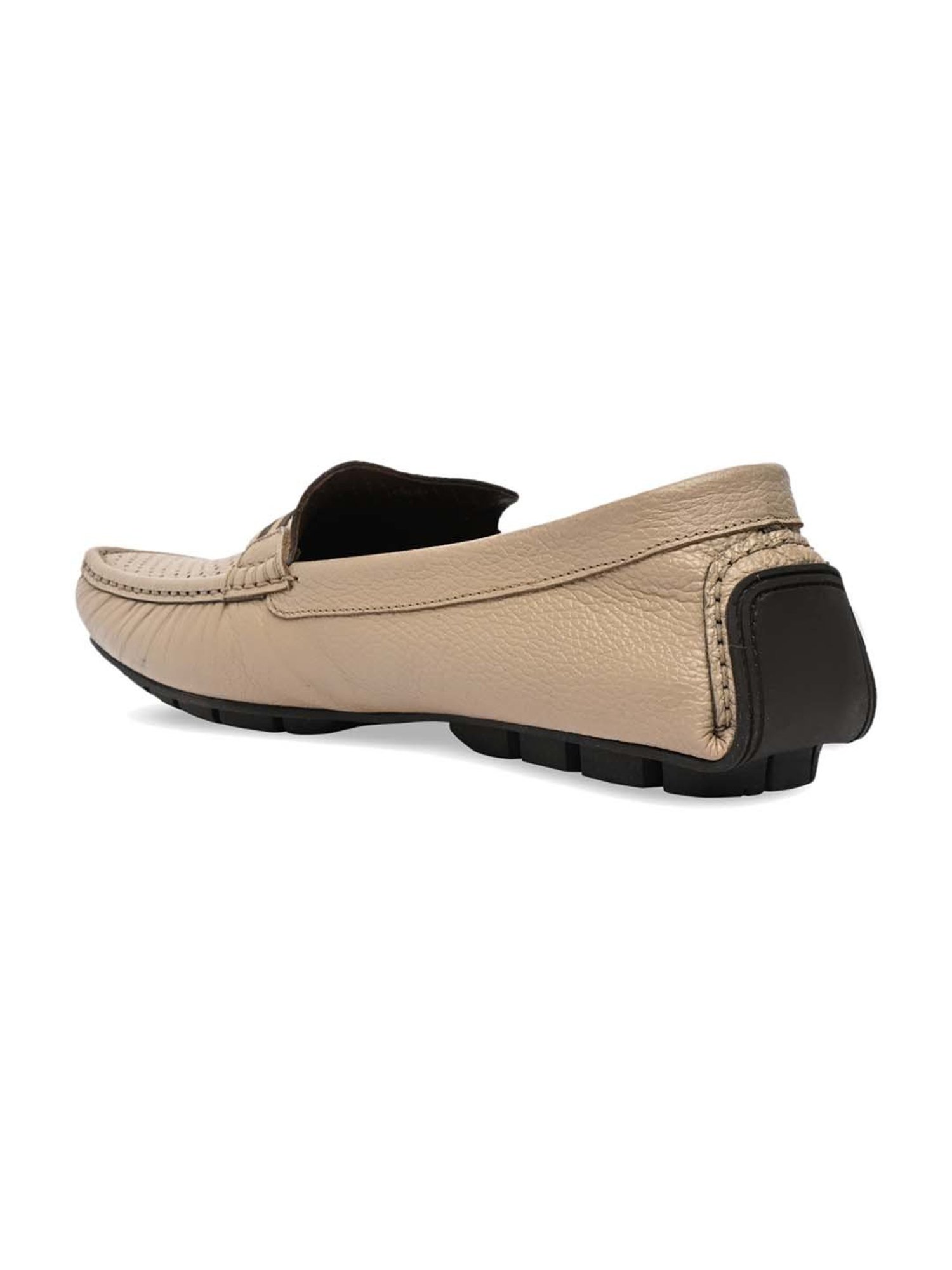 Regal Men's Beige Casual Loafers