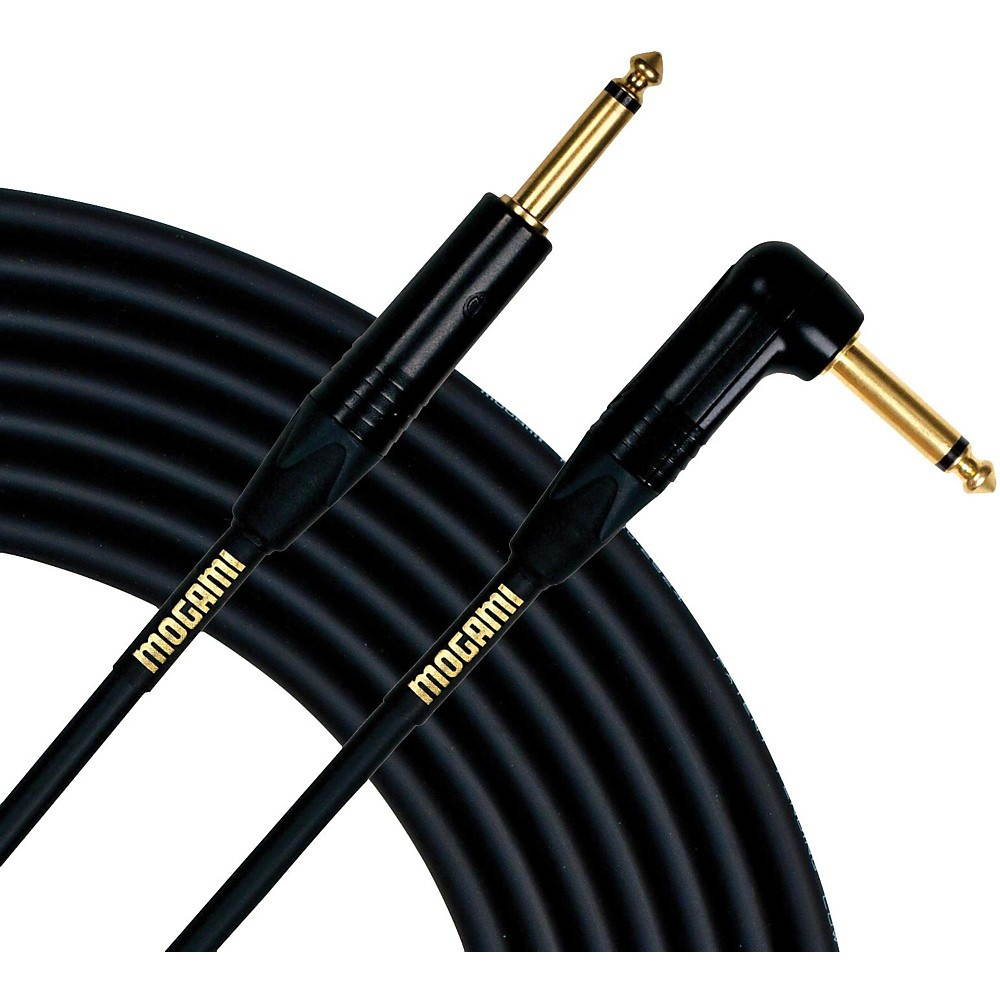 Mogami Gold Instrument 18R - 18ft. Instrument Cable with Right Angle Ends