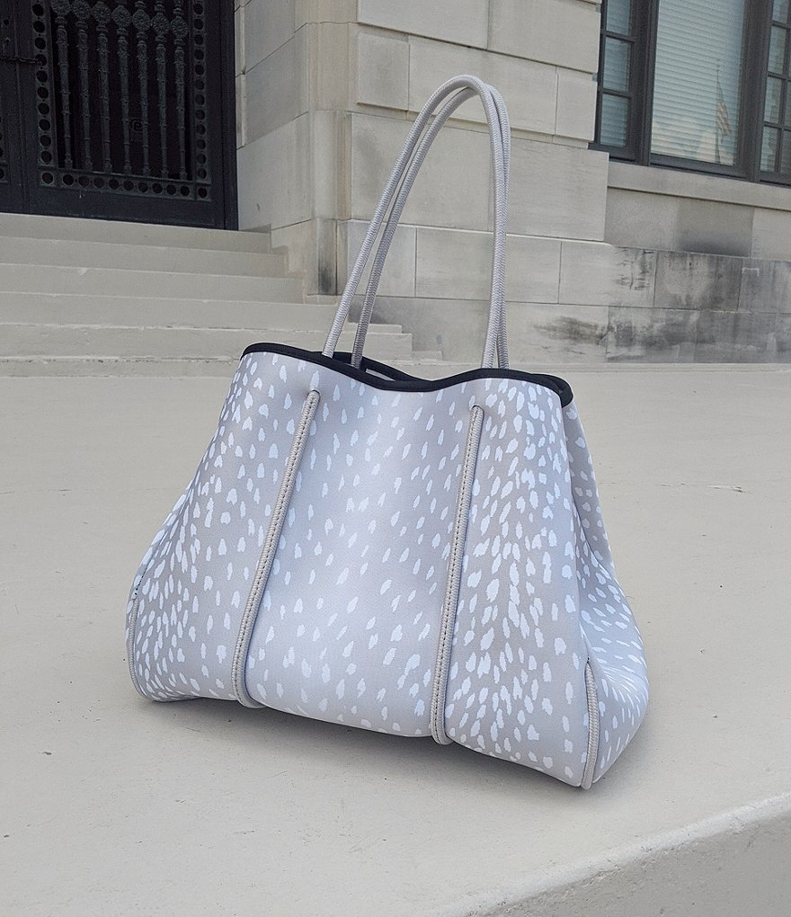 Kurt Geiger London Kensington Llama Straw Basket Bag