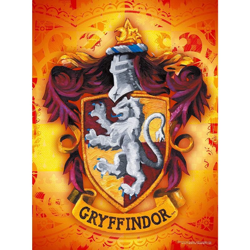 NMR Distribution Harry Potter Gryffindor Logo 500 Piece Jigsaw Puzzle