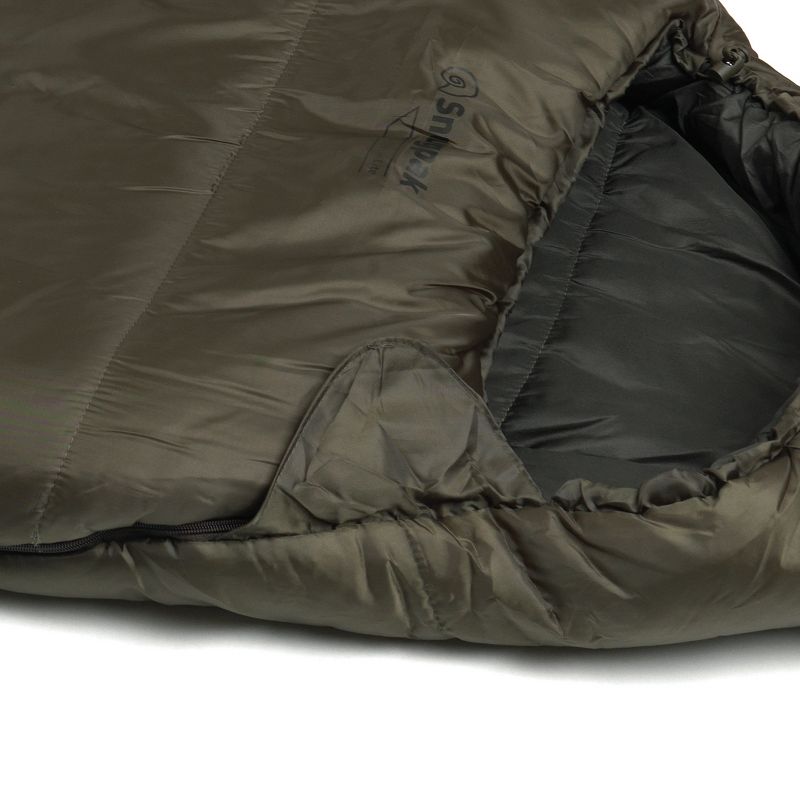 Snugpak Basecamp Ops Sleeper Lite Sleeping Bag with Compression Stuff Sack, Insulated, Olive