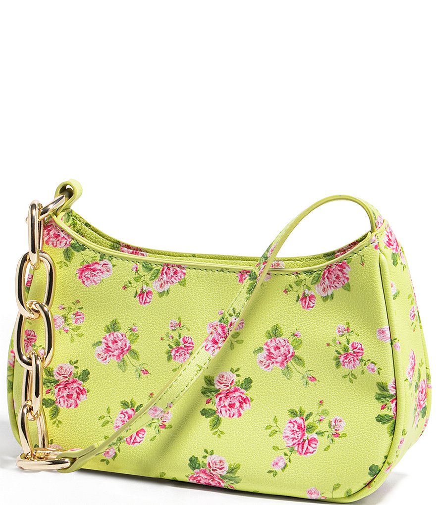 COACH Originals Swinger Nylon and Pebble Leather Shoulder Bag