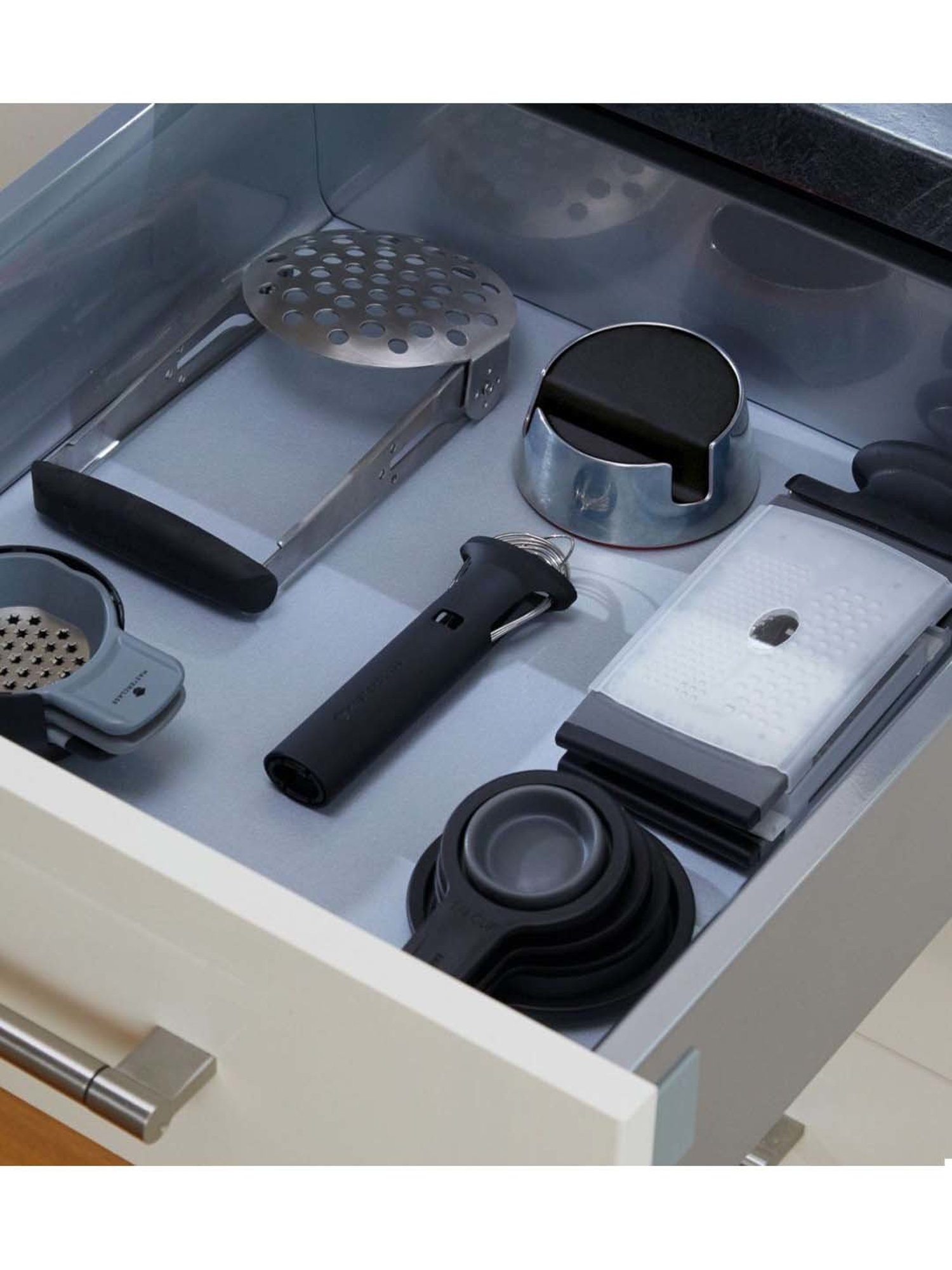 MasterClass Black & Silver Stainless Steel Cooking Whisk