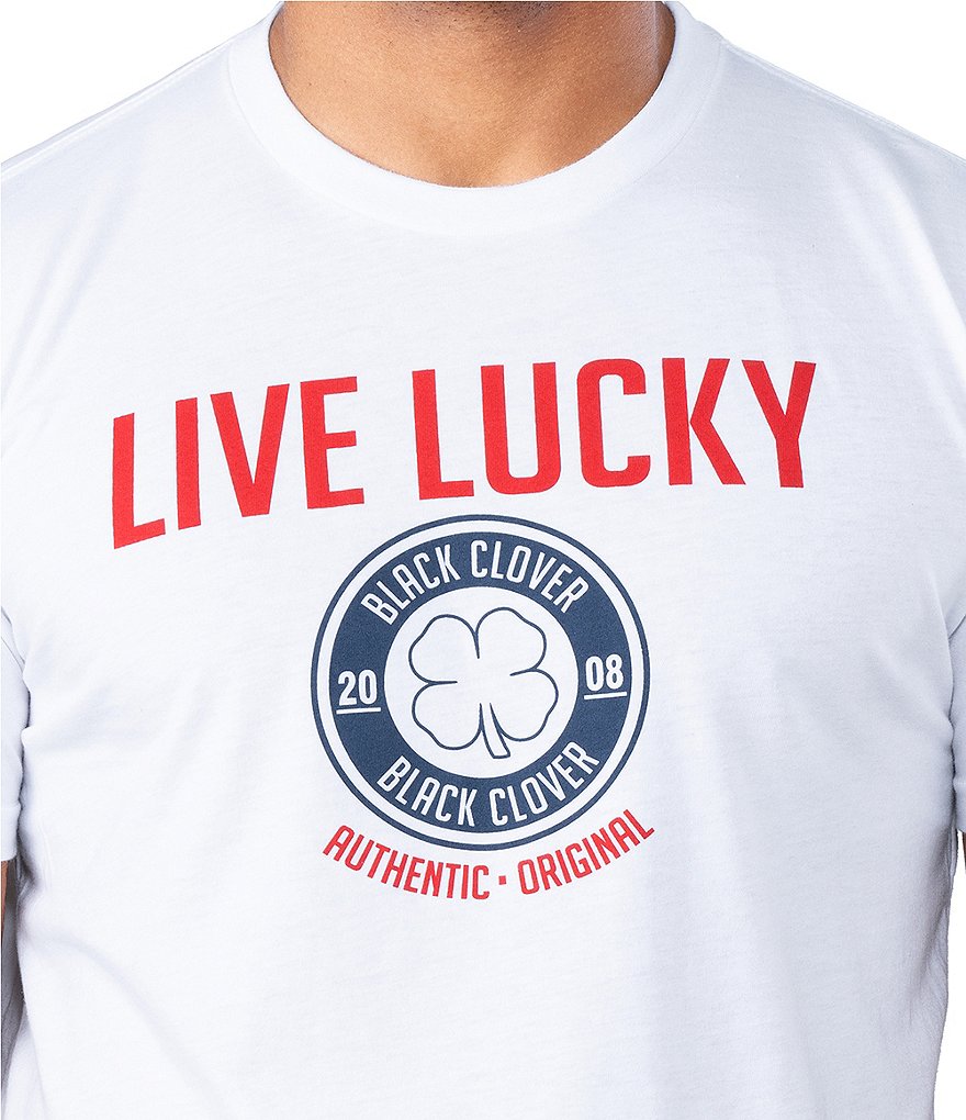 BLACK CLOVER Short-Sleeve Authentic L7 Graphic T-Shirt