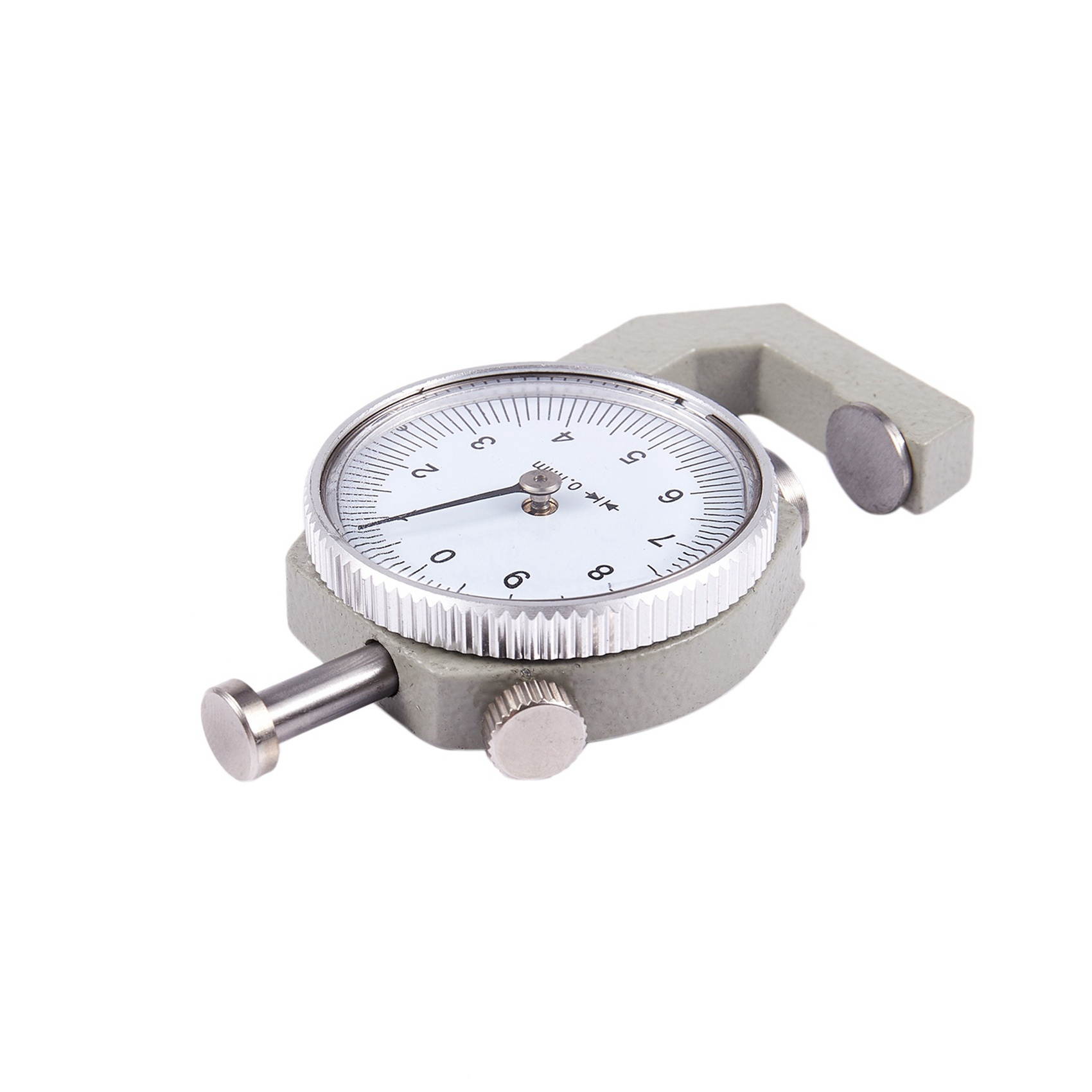 0-10mm Thickness Gauge Tools with 46 Holes Rubber Wood Integrated Material Wood Leather Diy Tool