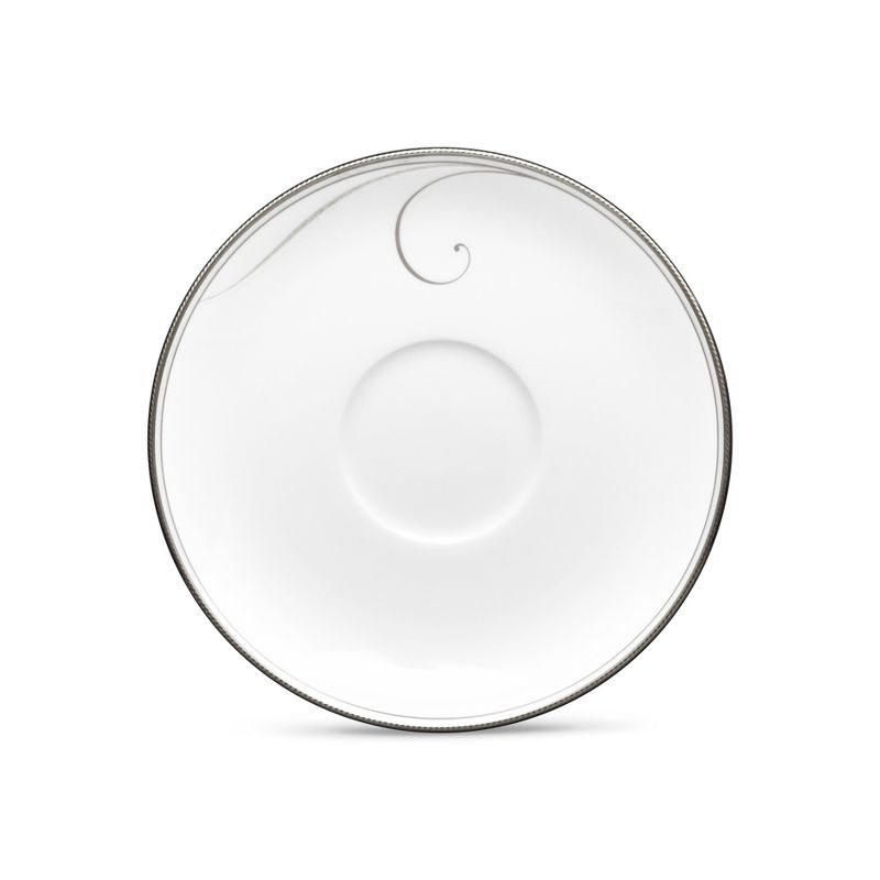 Noritake Platinum Wave Saucer