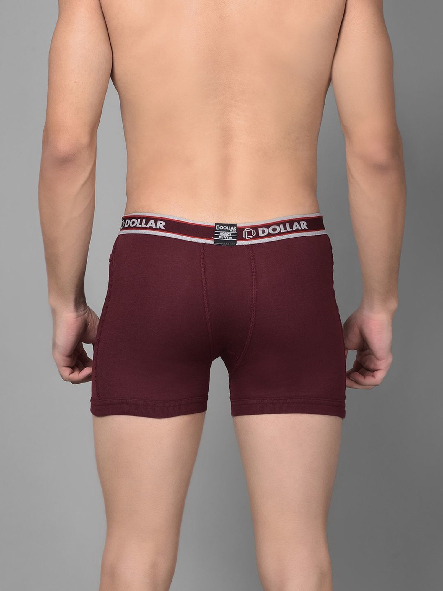 Dollar Bigboss Assorted Cotton Regular Fit Trunks - Pack Of 2