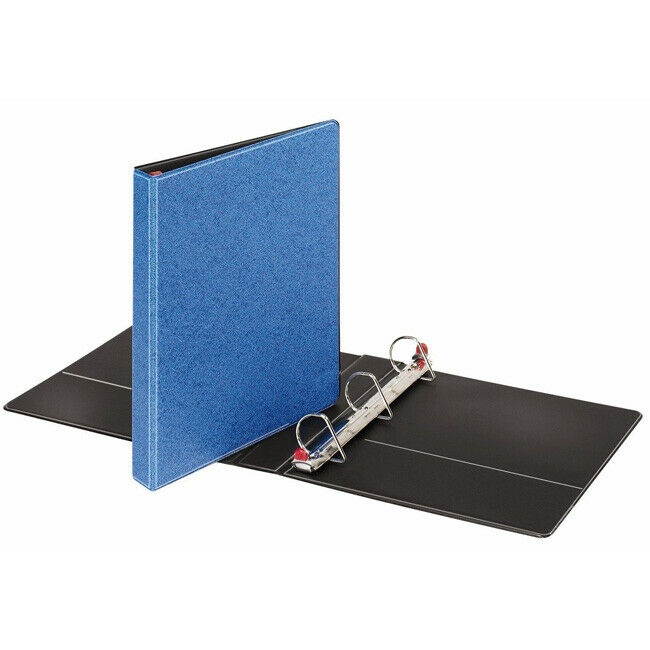 Cardinal 1.5 Blue Slant-D 3-Ring Prestige Binders, 12 Each