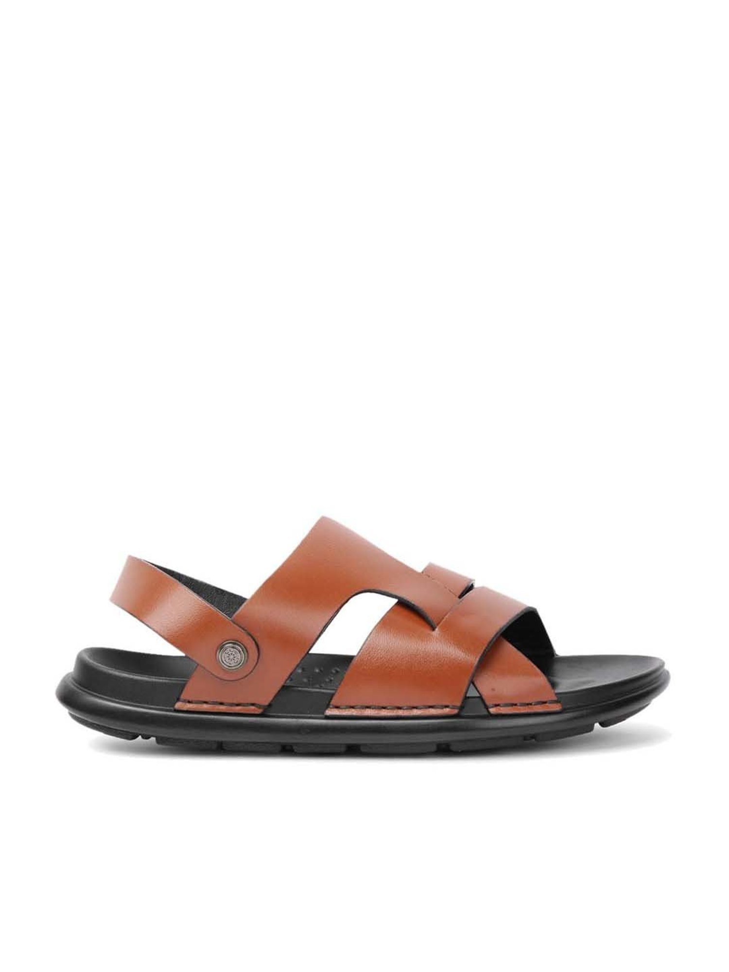Gabicci Men's Romeo G Tan Back Strap Sandals