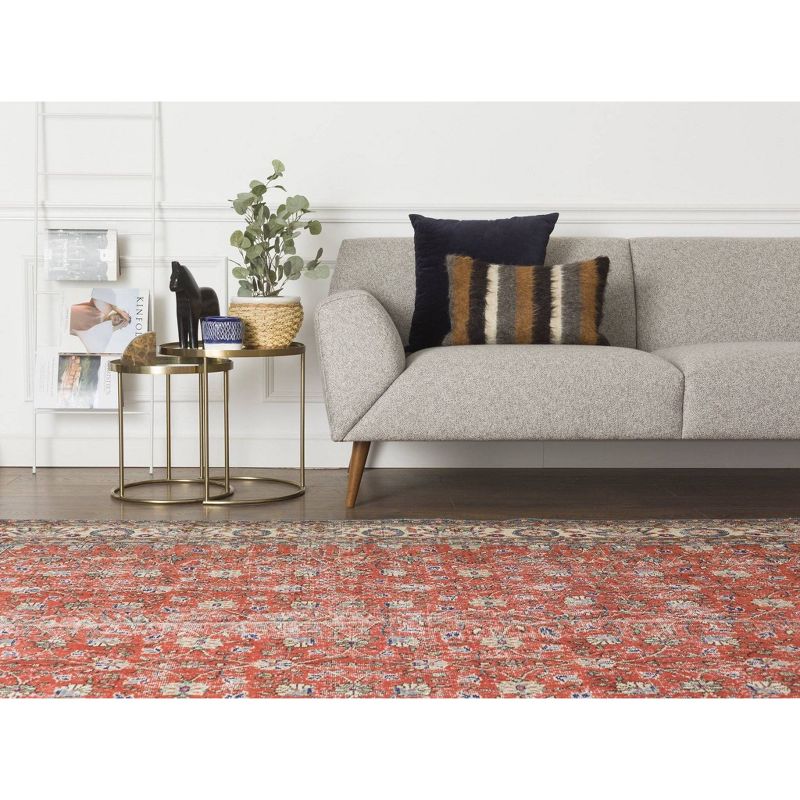 6'7"x10'2" Vintage One-of-a-Kind Ottilia Rug Orange - Revival Rugs