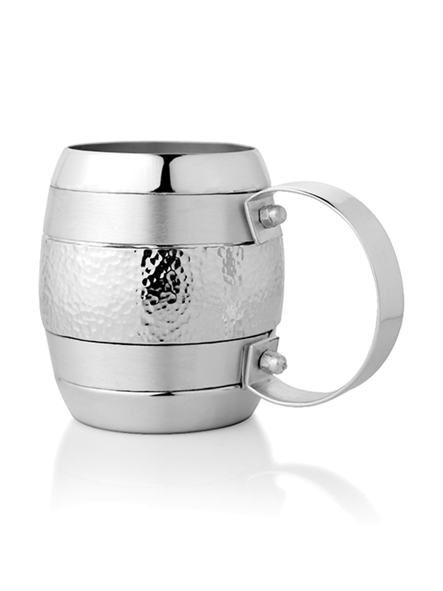 Episode Silver Plated Beer Mug Cask