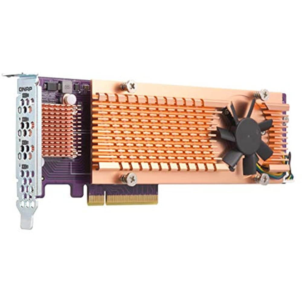 QNAP QM2-4P-384A M.2 SSD PCI-Express Card