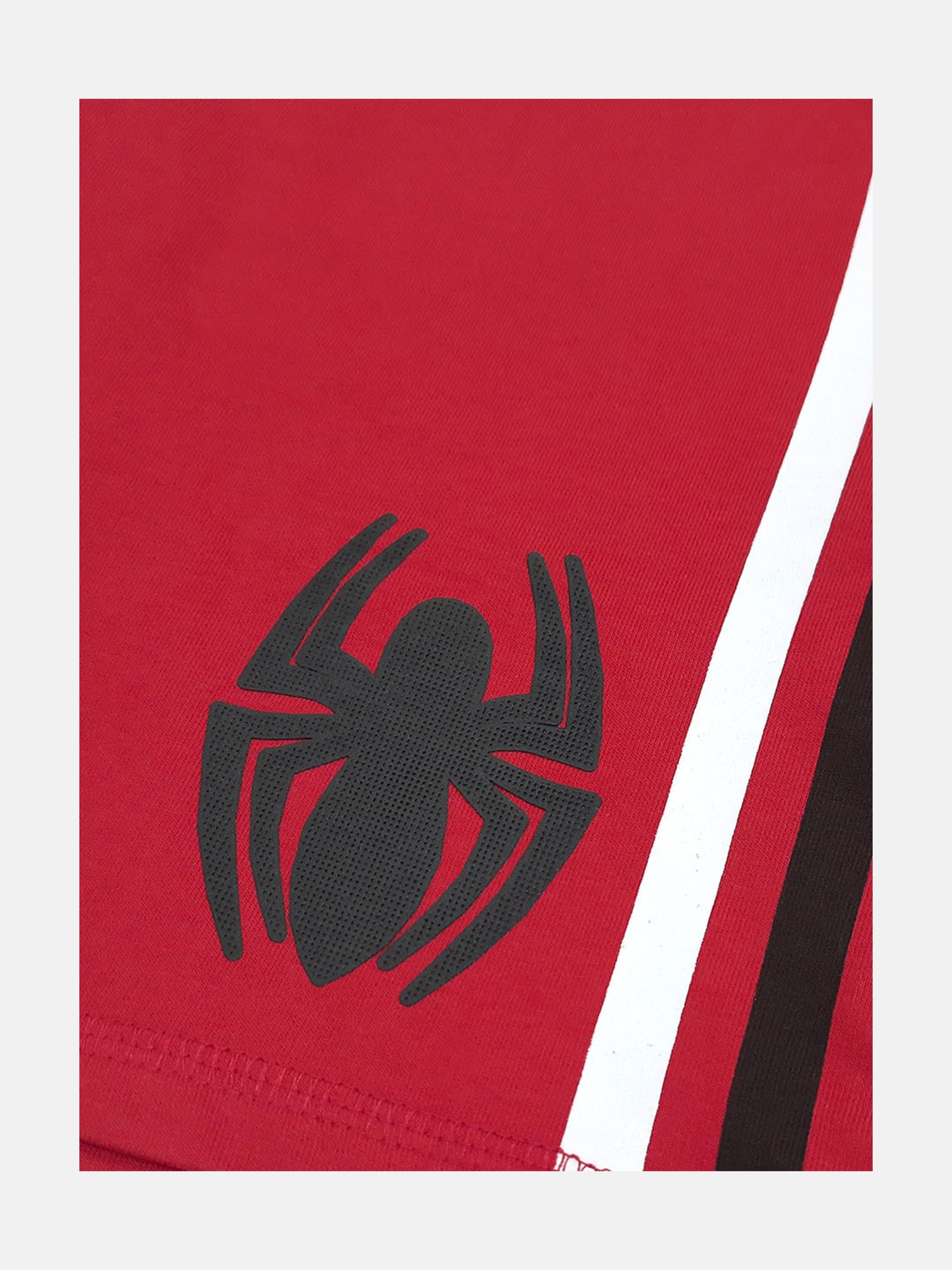 Boysville Red Solid Shorts