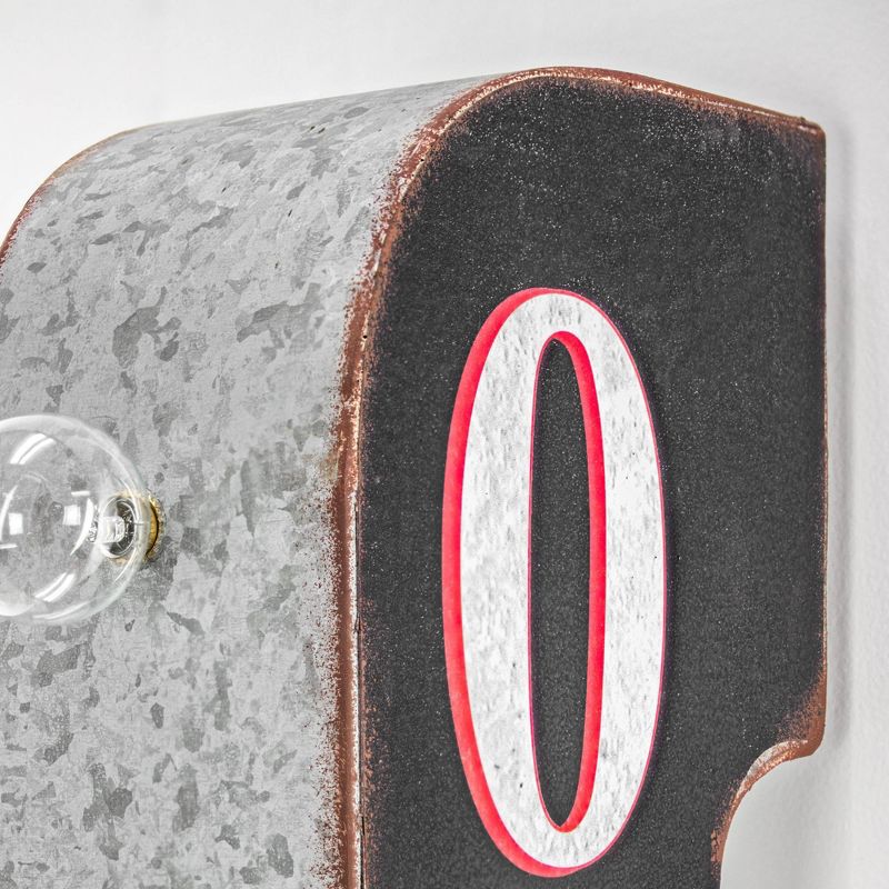 Vintage Open LED Marquee Arrow Sign Black - Crystal Art Gallery