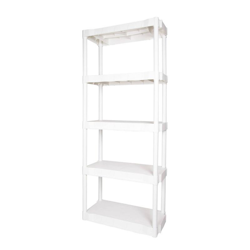 Plano 5 Shelf Utility Storage White