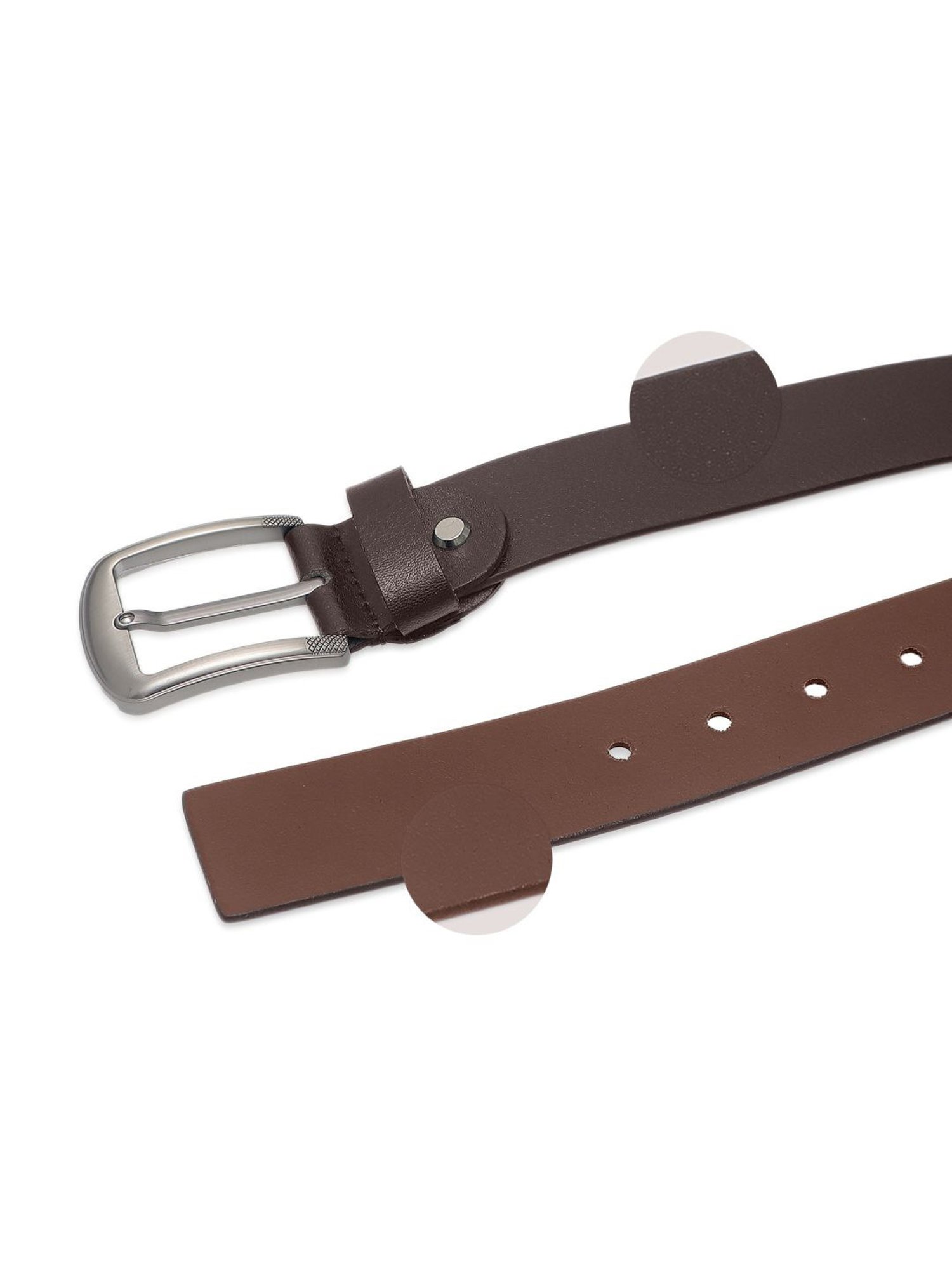 Kara Dark Brown Waist Belt for Men