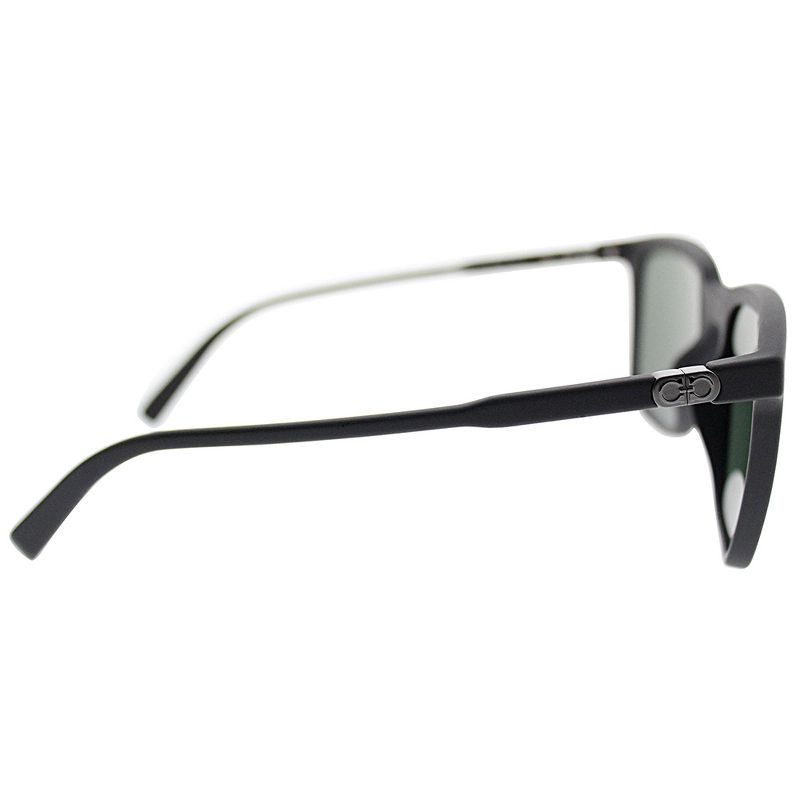 Salvatore Ferragamo  002 Unisex Square Sunglasses Matte Black 56mm