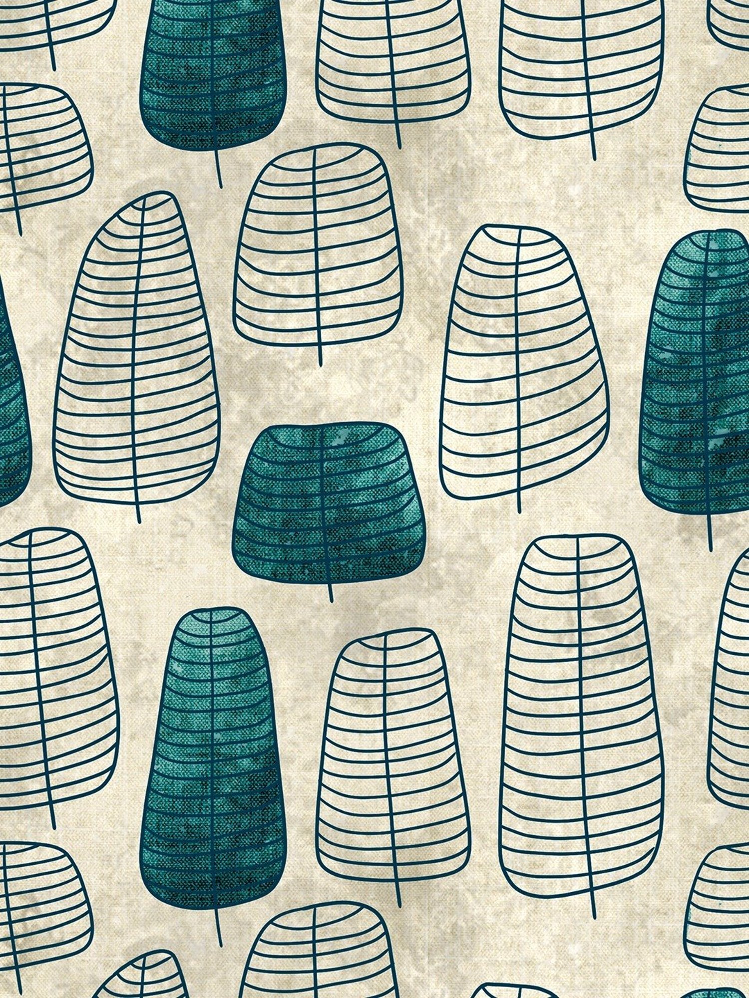 SPACES DRAPE STORY Elegent Grey & Green Polyester 8 FT Door Curtain - Set of 2