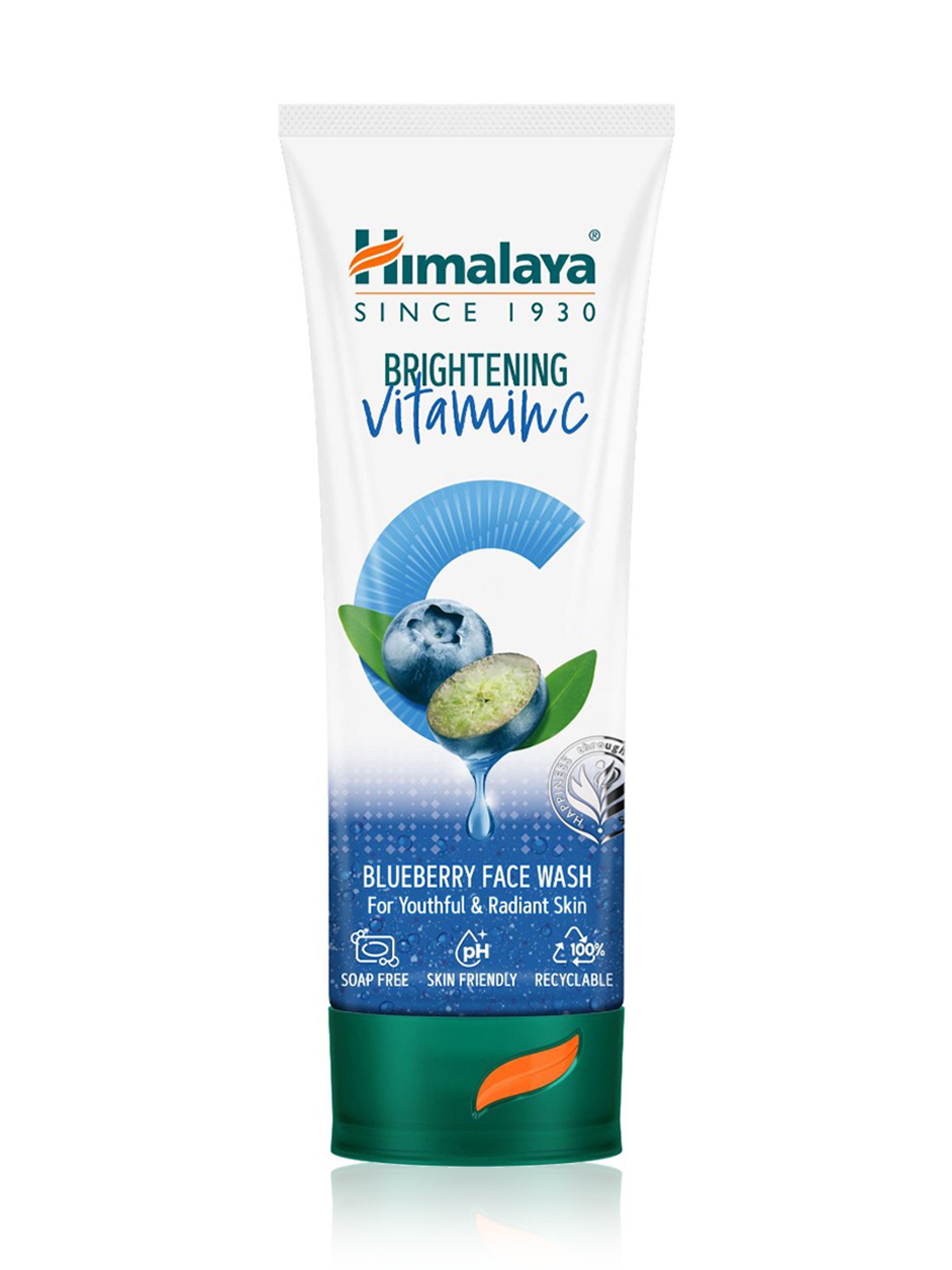 Himalaya Brightening Vitamin C Blueberry Face Wash - 100 ml