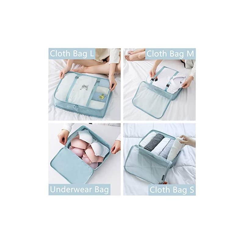 Luggage Packing Organizers Packing Cubes Set for Travel