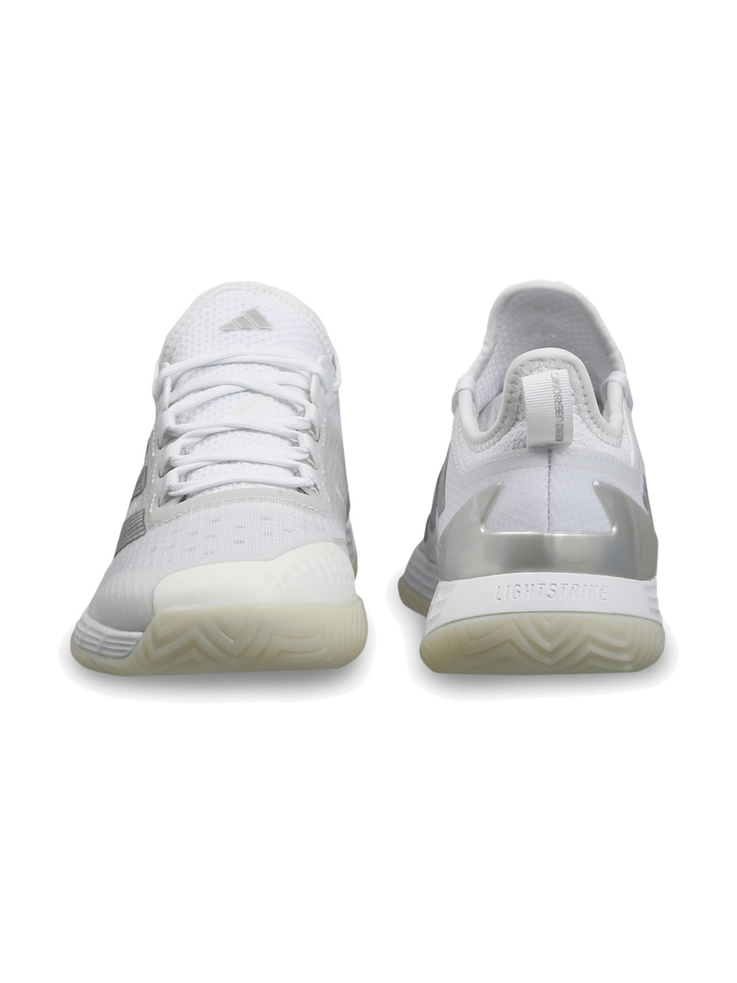 Adidas Women's adizero Ubersonic 4.1 White Tennis Shoes