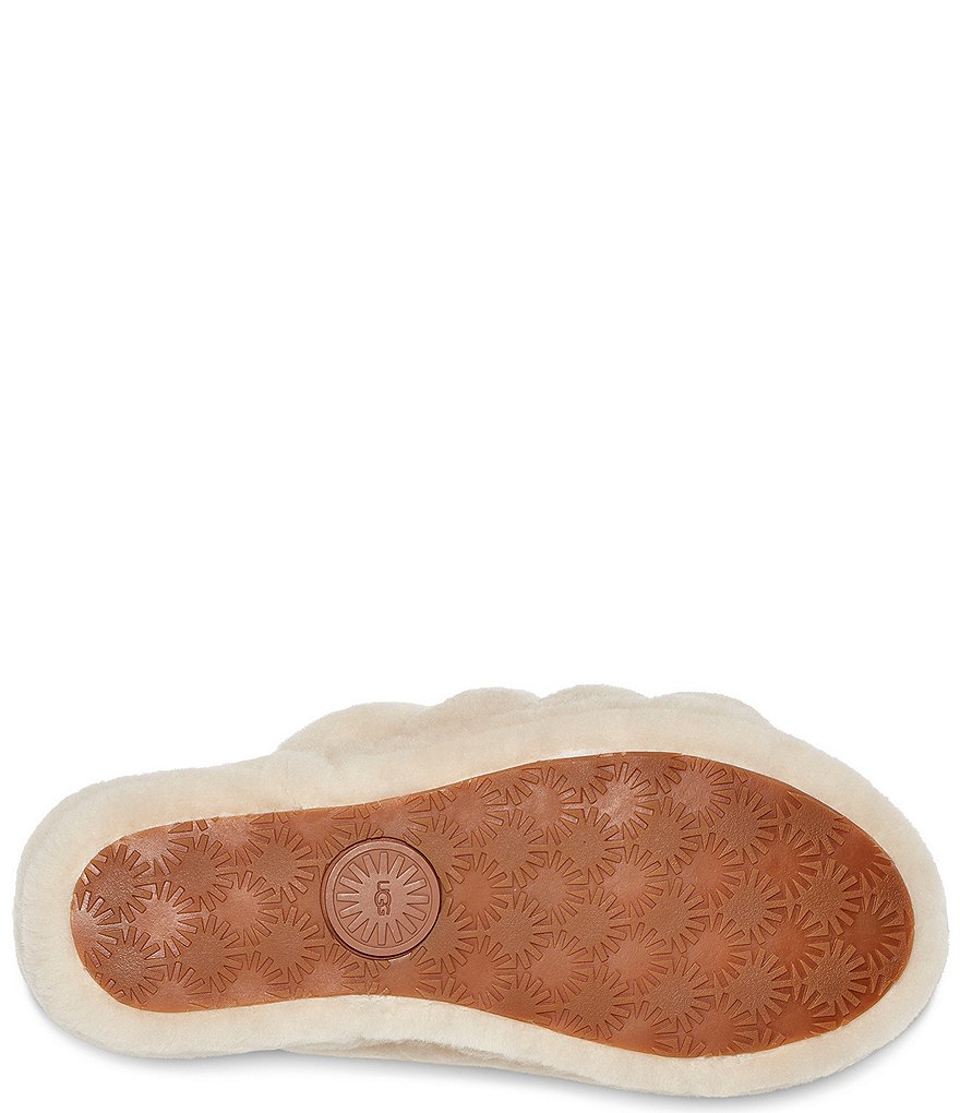 UGG&reg; Logo Fluff Yeah Fur Slides