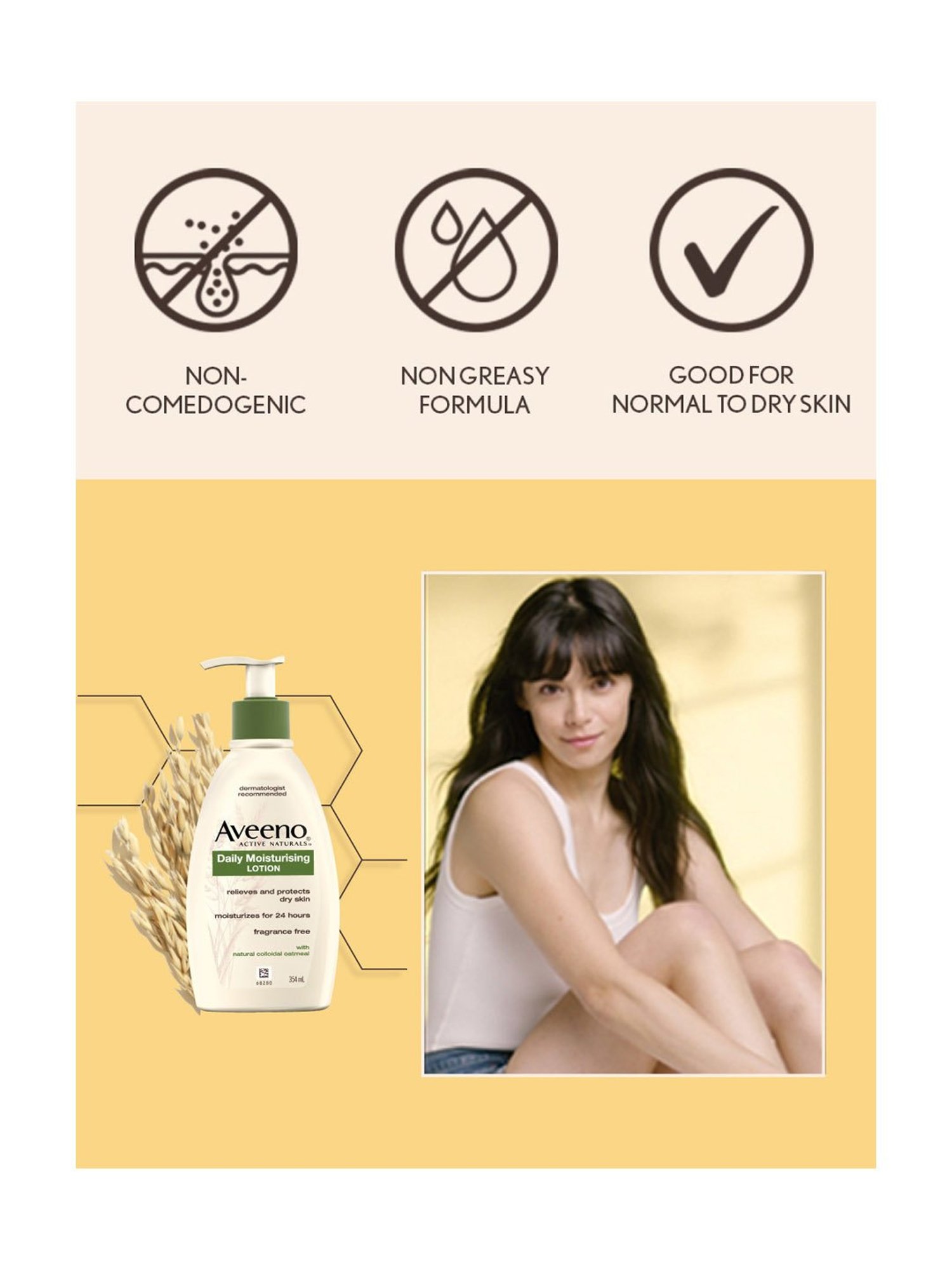 Aveeno Daily Moisturizing Lotion - 354 ml