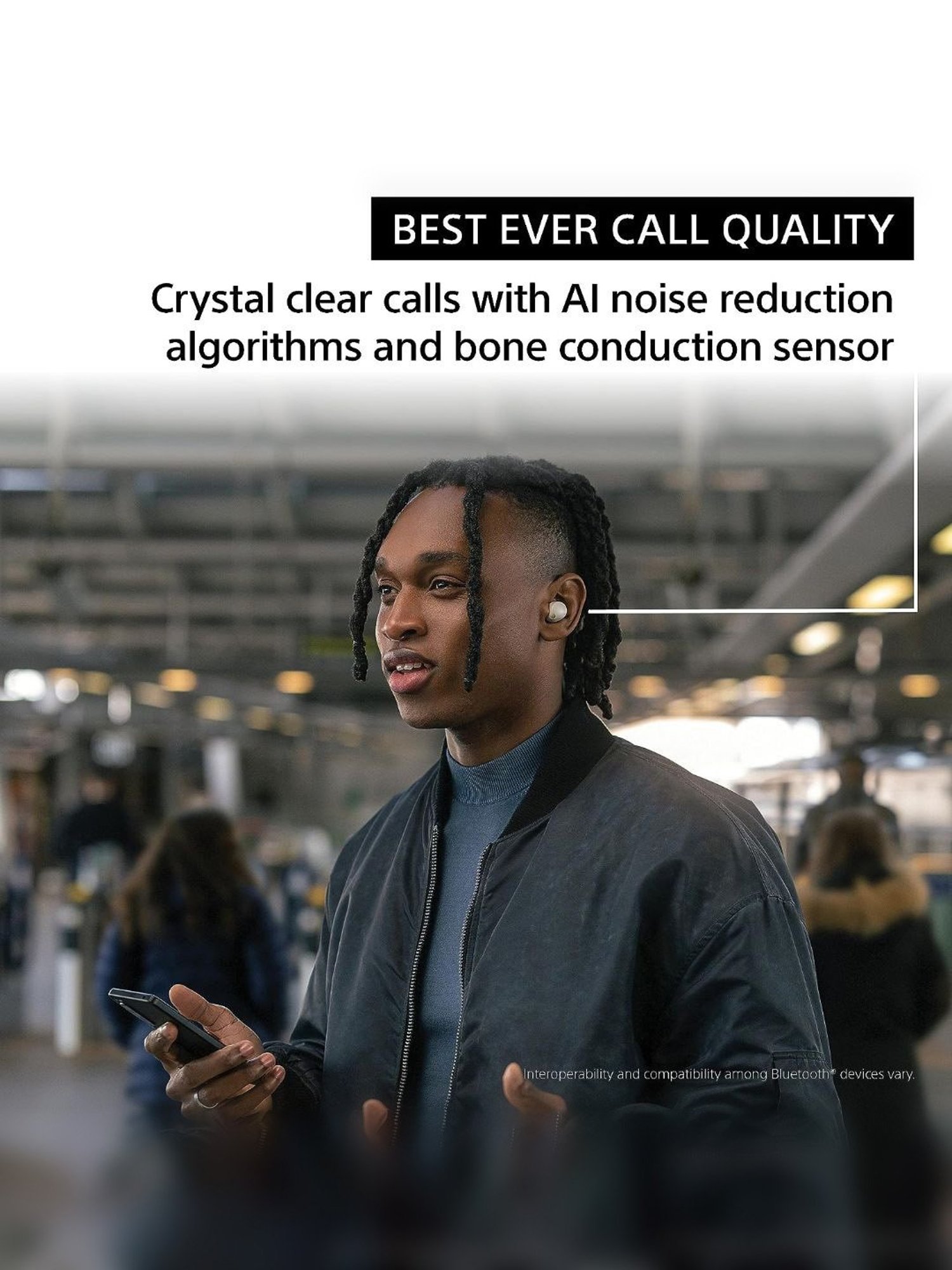 Sony WF-1000XM5 In Ear BT Earbuds with Noise Cancelling and Multi-Point (Silver, True Wireless)