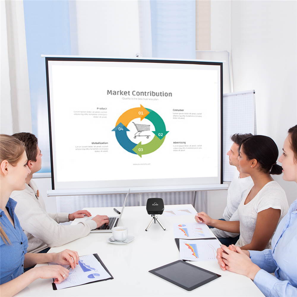 Atomicx P100B PICO Portable Mini Projector Android 7.1 Wireless WiFi Smart Projector