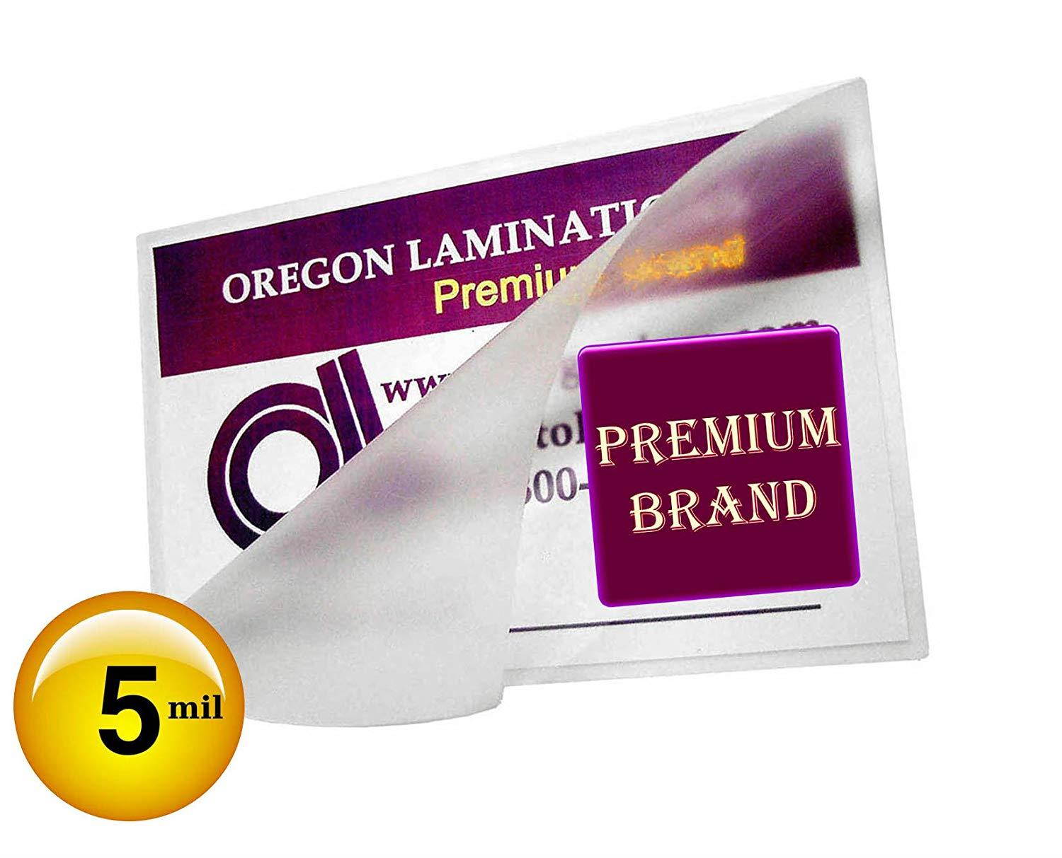 Qty 500 IBM Card Laminating Pouches 5 Mil 2-5/16 x 3-1/4 Laminator Sleeves