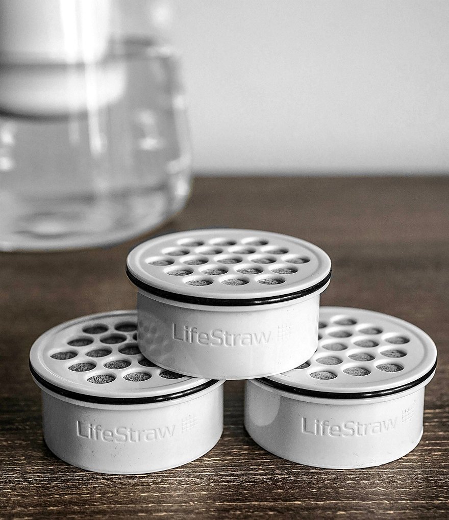 LifeStraw Home - Activated Replacement Carbon Filter, 3-Pack