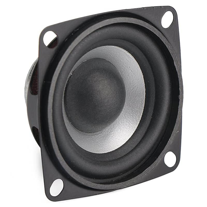 Micro 12W Stereo Audio Speaker 2 Inches 4 Ohm Full Range Speaker 2.0 2.1 HiFi DIY Loudspeaker Woofer Speaker for Auto Car Motor Motorcycle