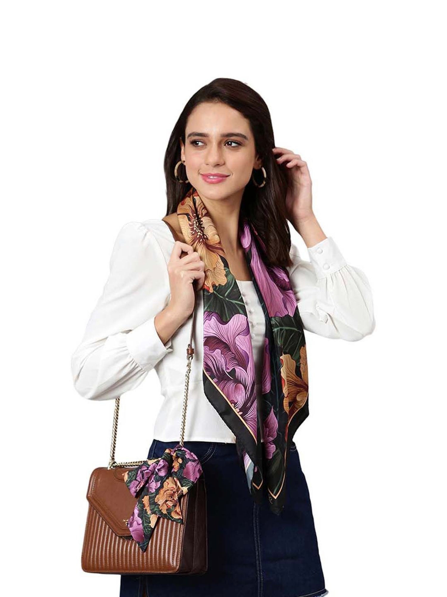 Under Armour Black Polyester Hijab - Extra Small