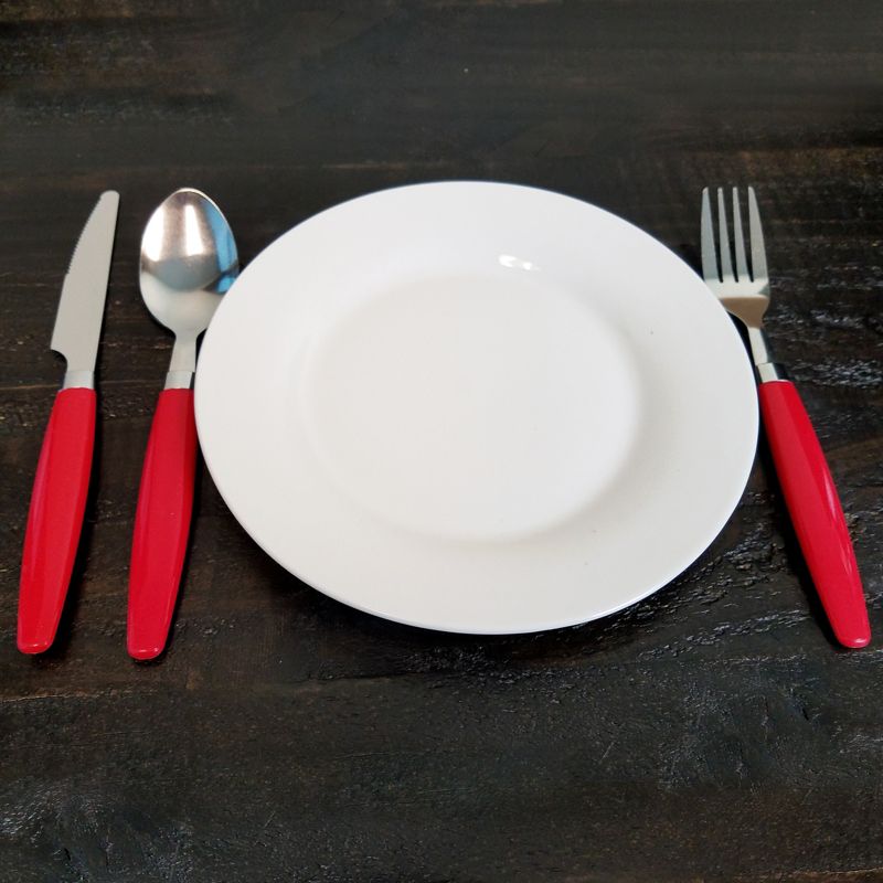 41pc Stainless Steel Zehira Frost Silverware Set - Cambridge Silversmiths