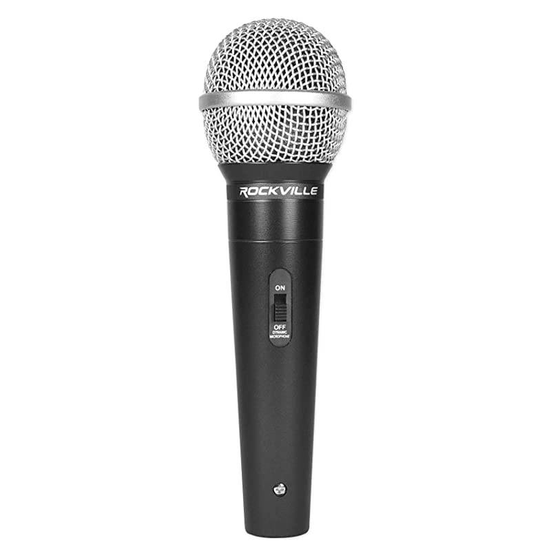 RMC3PK 3 Pack Metal Wired VocalInstrumentDJ Microphones+Metal Case