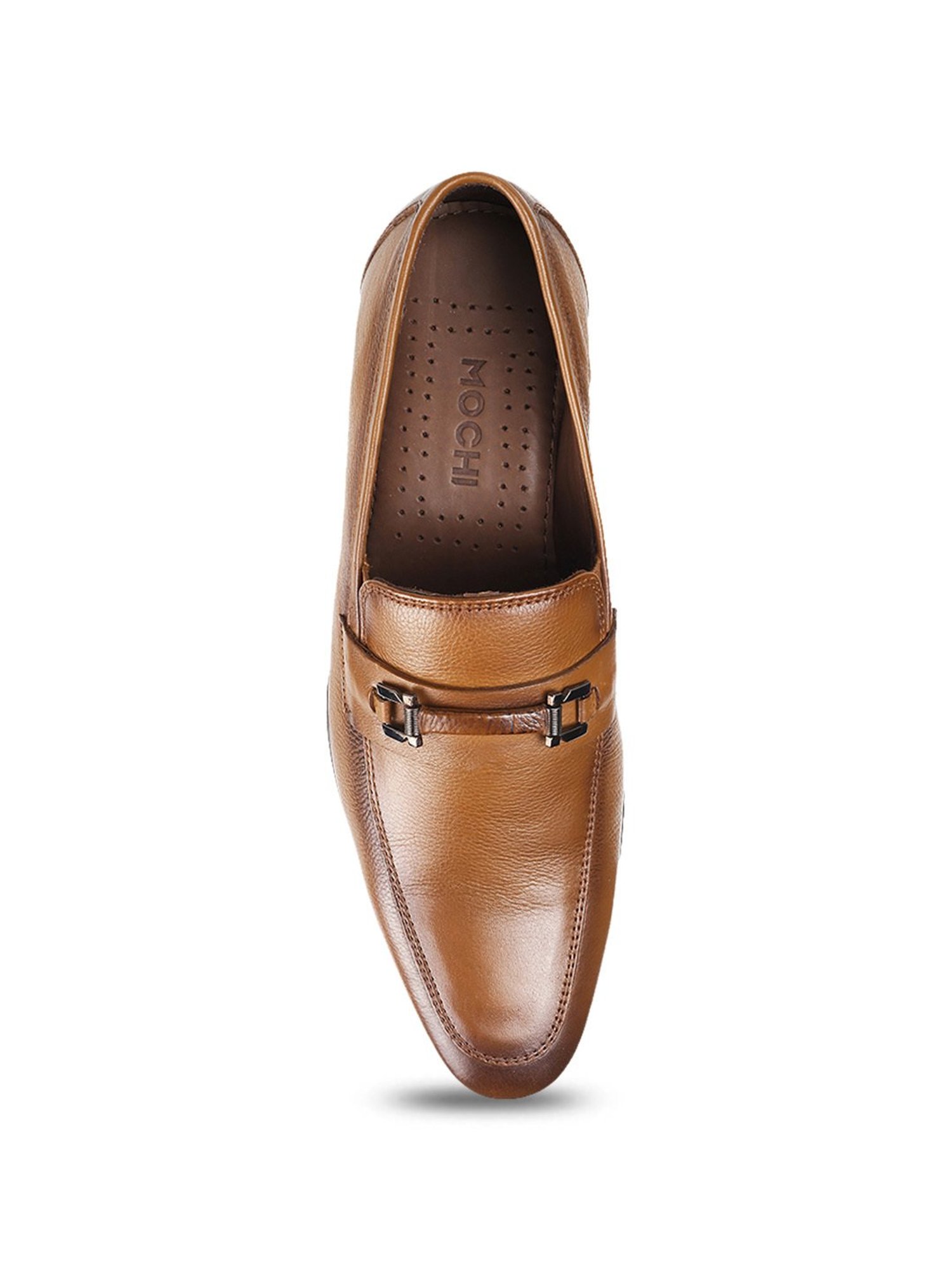 Mochi Men's Windsor Tan Formal Loafers