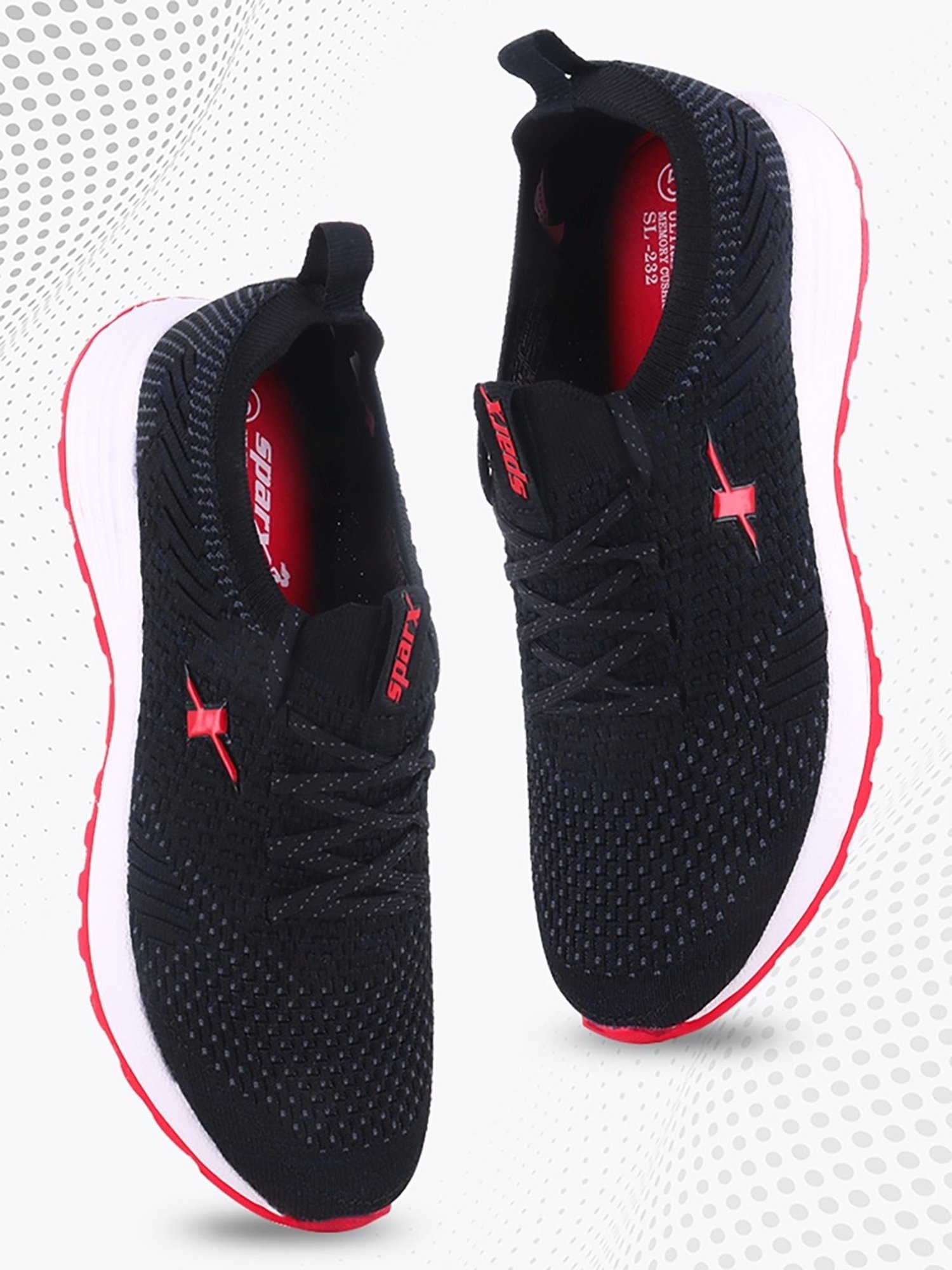 Sparx Women's Black Running Shoes