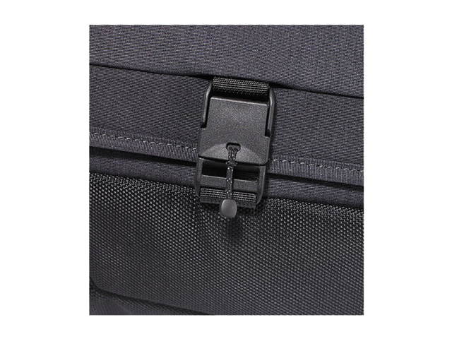 Mobile Edge Alienware Carrying Case (Messenger) Notebook, Tablet - Gray, Black - Bump Resistant Interior - Heather, Cross-linked Polyethylene (XPE) Foam Strap - Reflective Alien Head Logo - ...