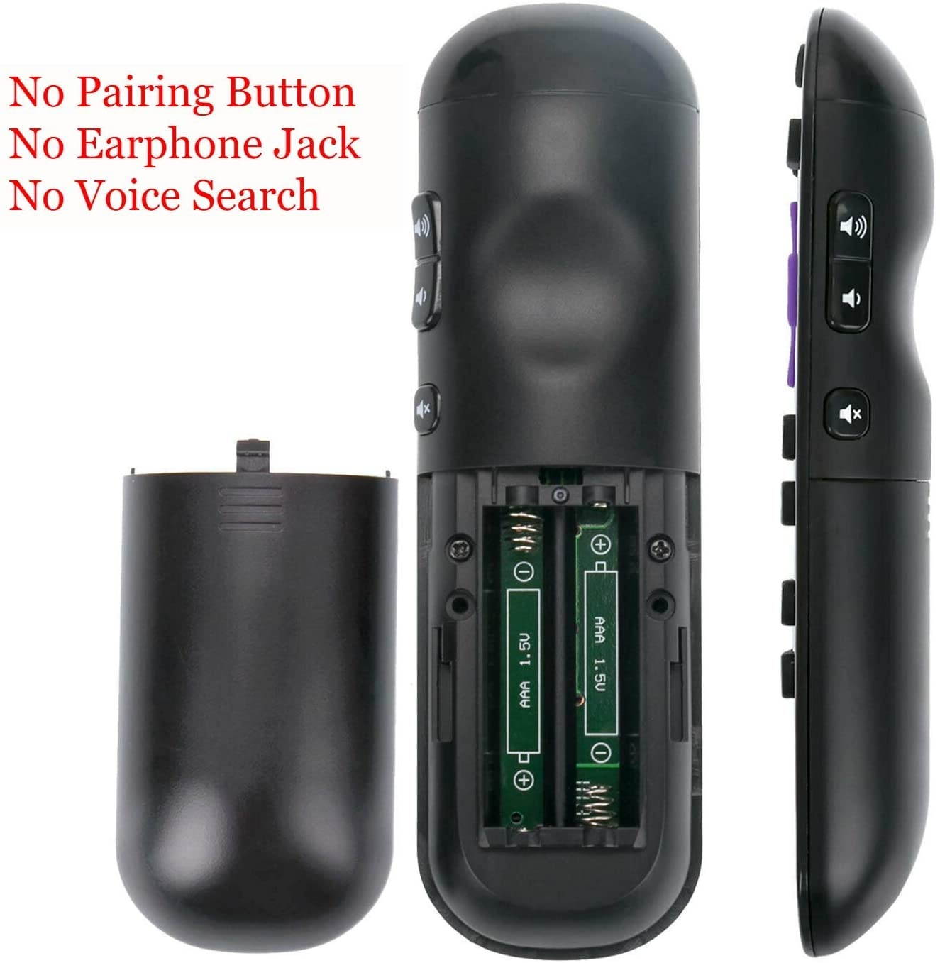 ASTAR Replacement Remote Control for TCL Roku TV 43S425 32S327 50S425 55S425 65S425 75S425 43S525 50S525 55S525 65S525 65S405 65S401 55S401 43UP120 32S301 40S303 43S303 43S403