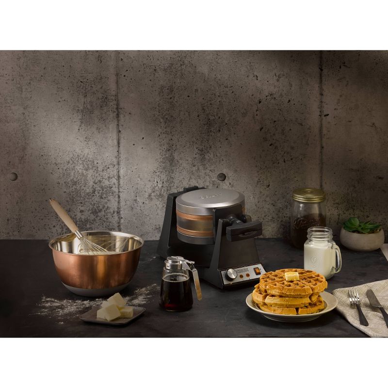 ChefChoice Five of Hearts Waffle Maker - Black