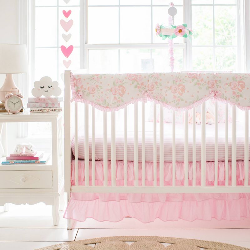 My Baby Sam Wildflower Crib Bedding Set - 9pc