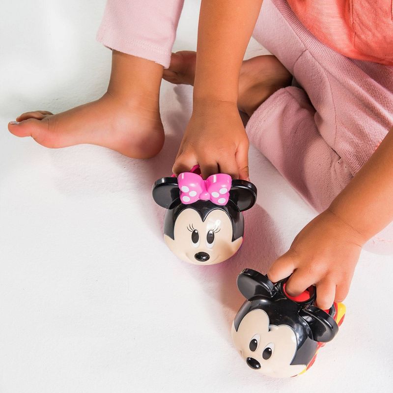 Bright Starts Disney Go Grippers Mickey or Minnie Assortment - 1 Car, Character will Vary