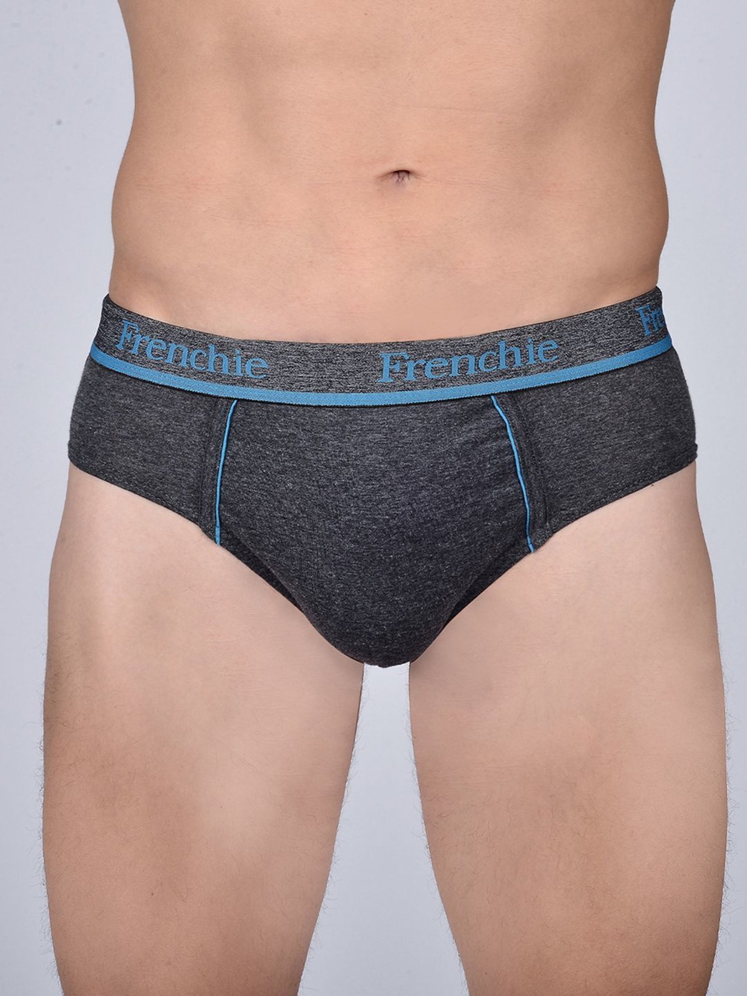 Frenchie Assorted Cotton Skinny Fit Briefs - Pack Of 3