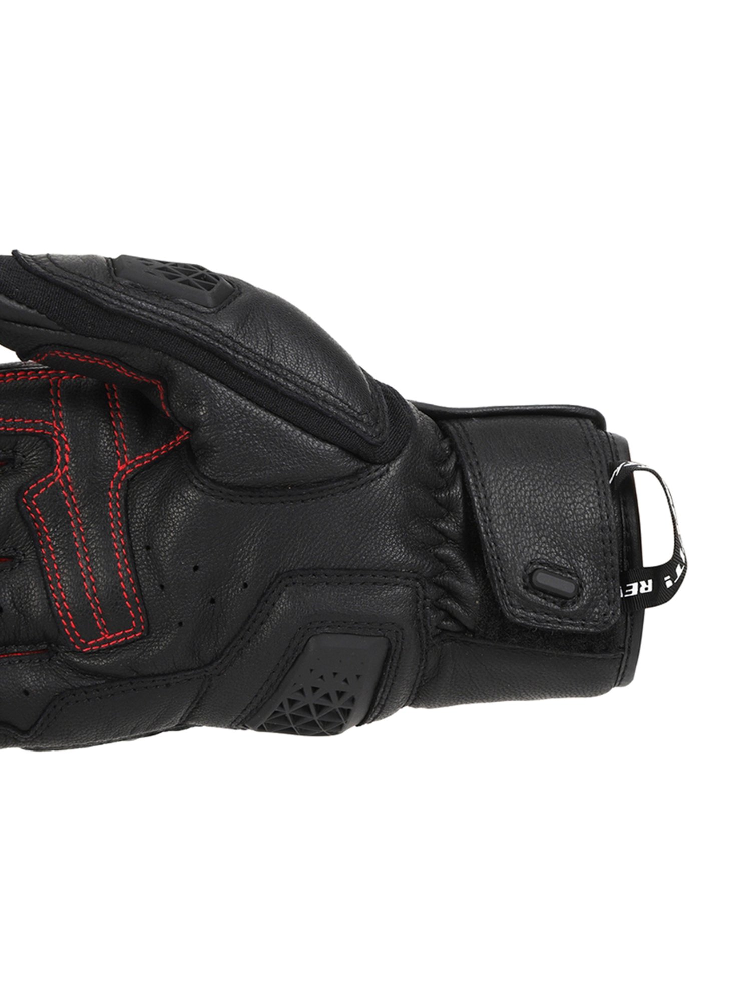 Royal Enfield Grey Textured Sahara Air Riding Gloves - L