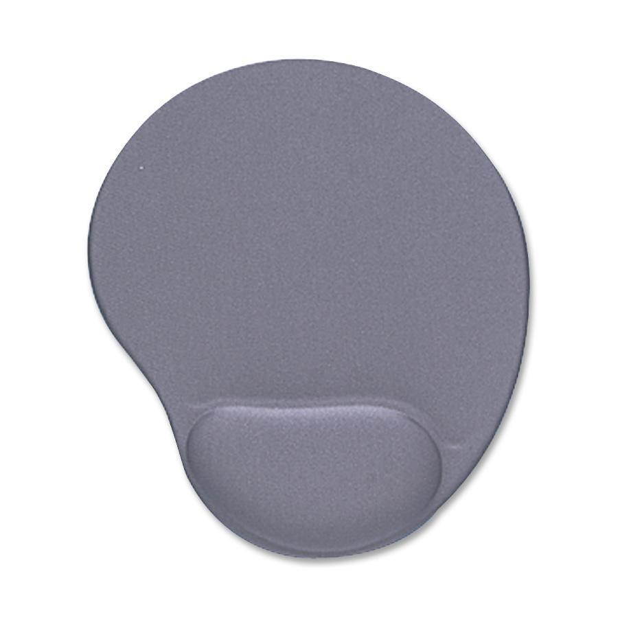 Compucessory Gel Mouse Pads - 9" x 10" x 1" Dimension - Gray - 45163