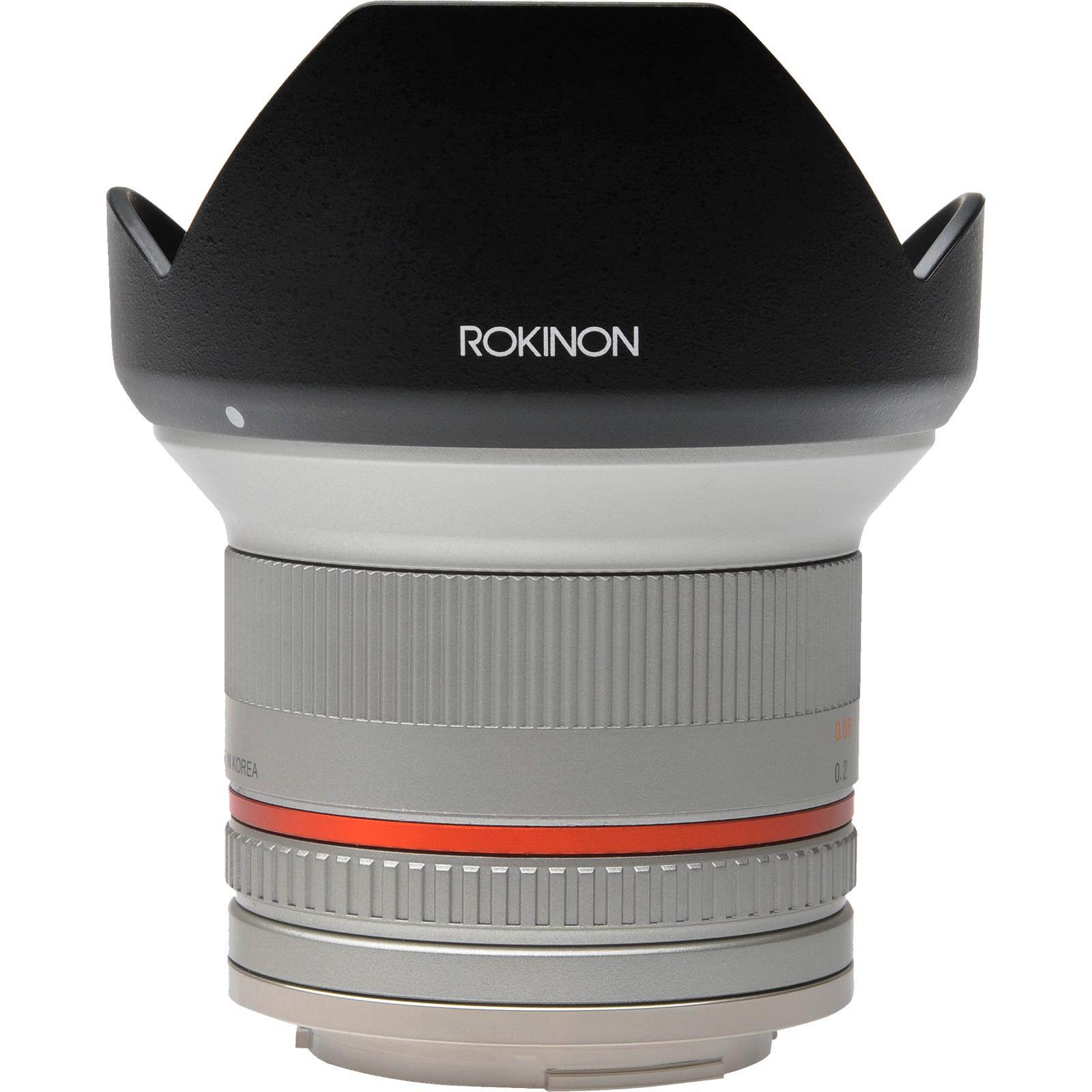 Rokinon 12mm f/2.0 Ultra Wide Angle Lens (Silver) (for Olympus/Panasonic Micro 4/3 Camera)